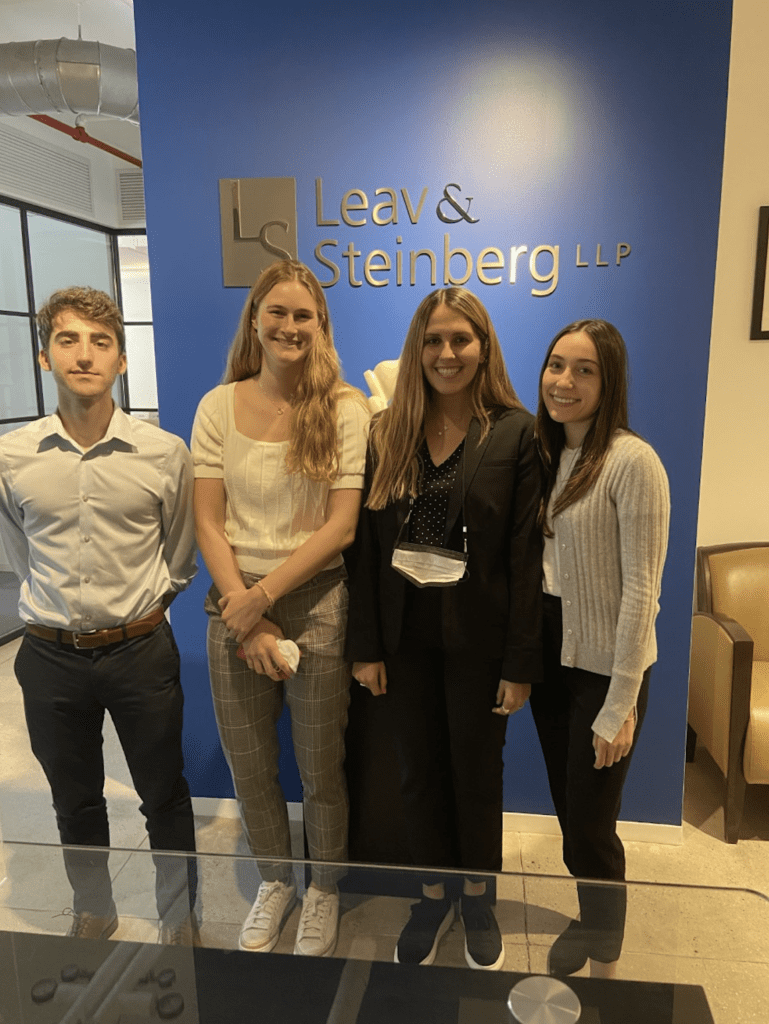 Leav & Steinberg 2021 interns